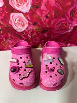 BARBIE Crocs- Size 9