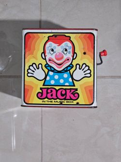Mattel 1971 Original Jack in the Box