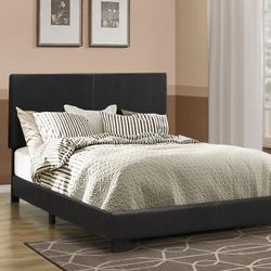 Brand New Black Queen Bed + Queen Mattress / Fast Delivery 🚚 