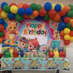 Cocomelon Birthday Decoration