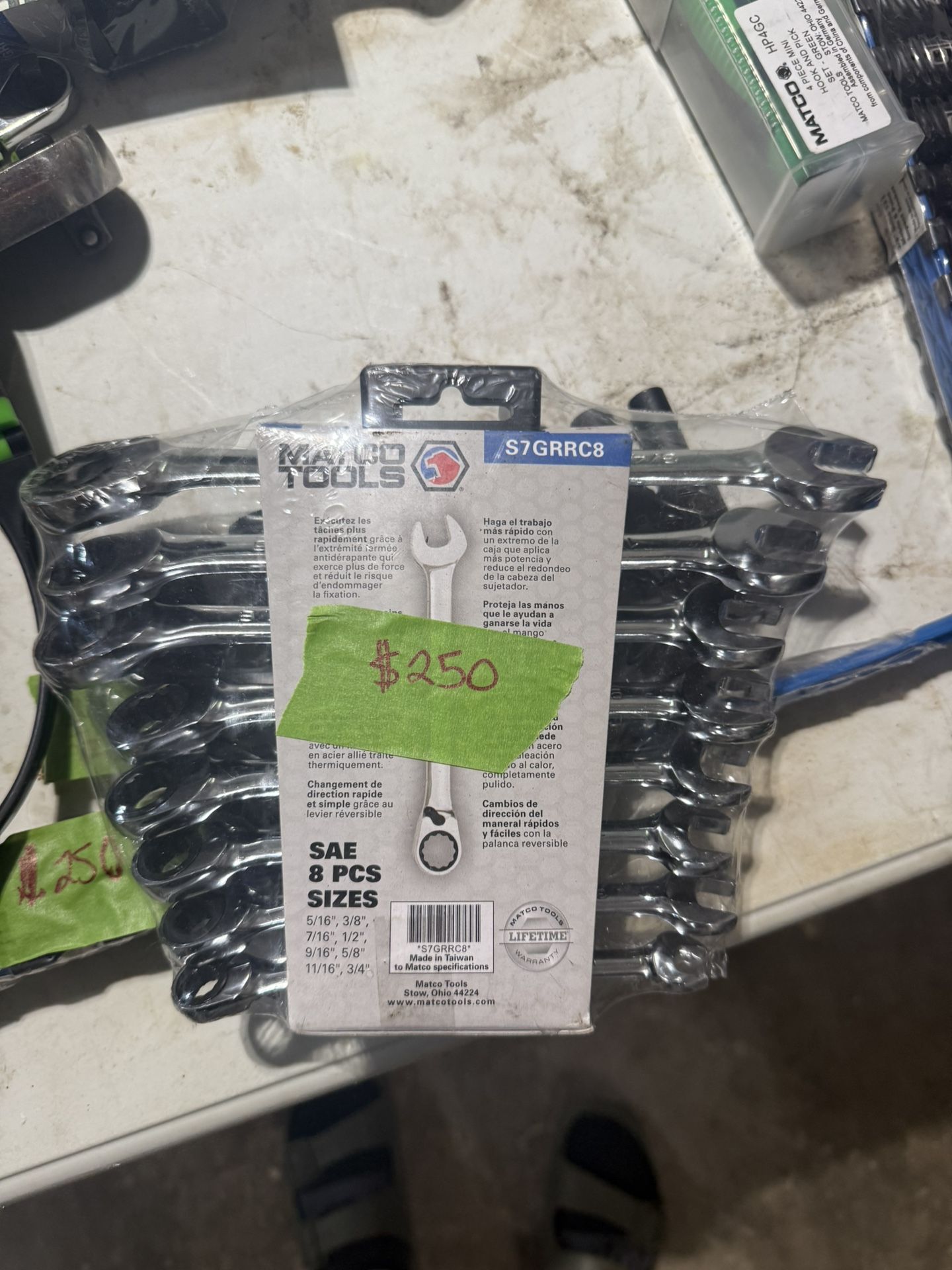 Matco Sae Wrenches