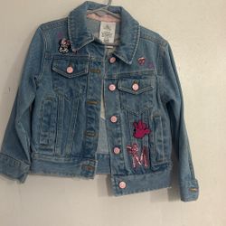 Girls Mini Mouse Denim Jacket