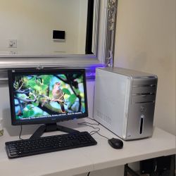 Dell Intel Core 2 Duo, 8GB RAM, 128GB SSD. Monitor ACER 20"screen. W11Pro.