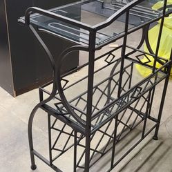 Wine rack, Entry Table and Shelf