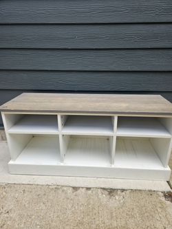 Entryway, Mudroom bench or low TV stand