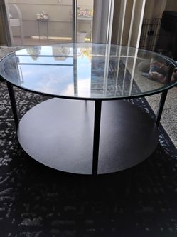 Coffee table glass