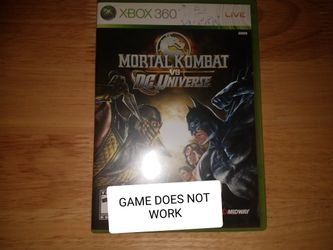 Mortal Kombat vs DC Universe - Xbox360
