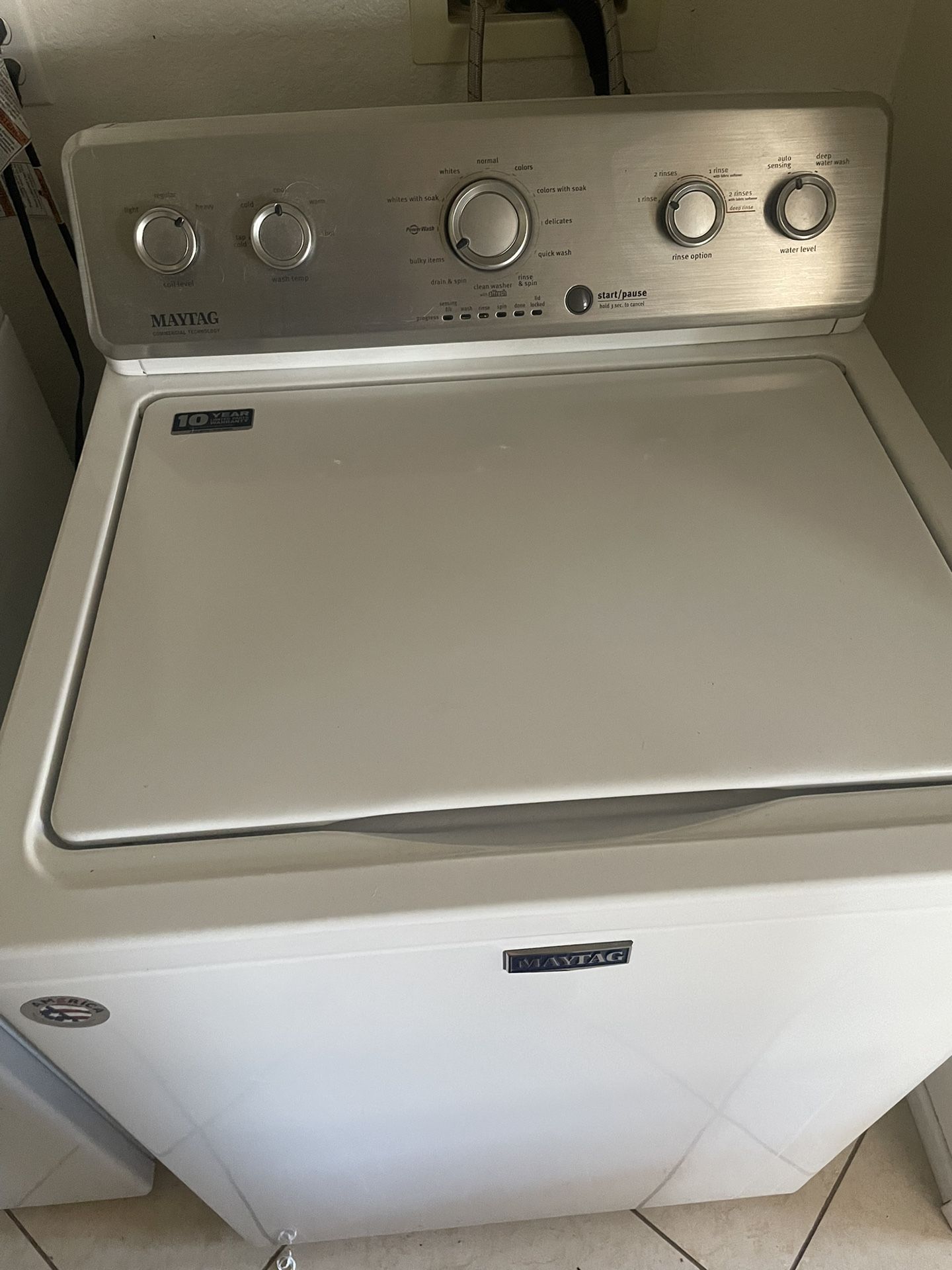 Maytag Washer Dryer 