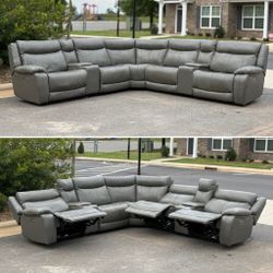 5 Thousand Leather Couch 