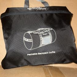 Duffle Bag Folds Up In A Pouch Medium Large 