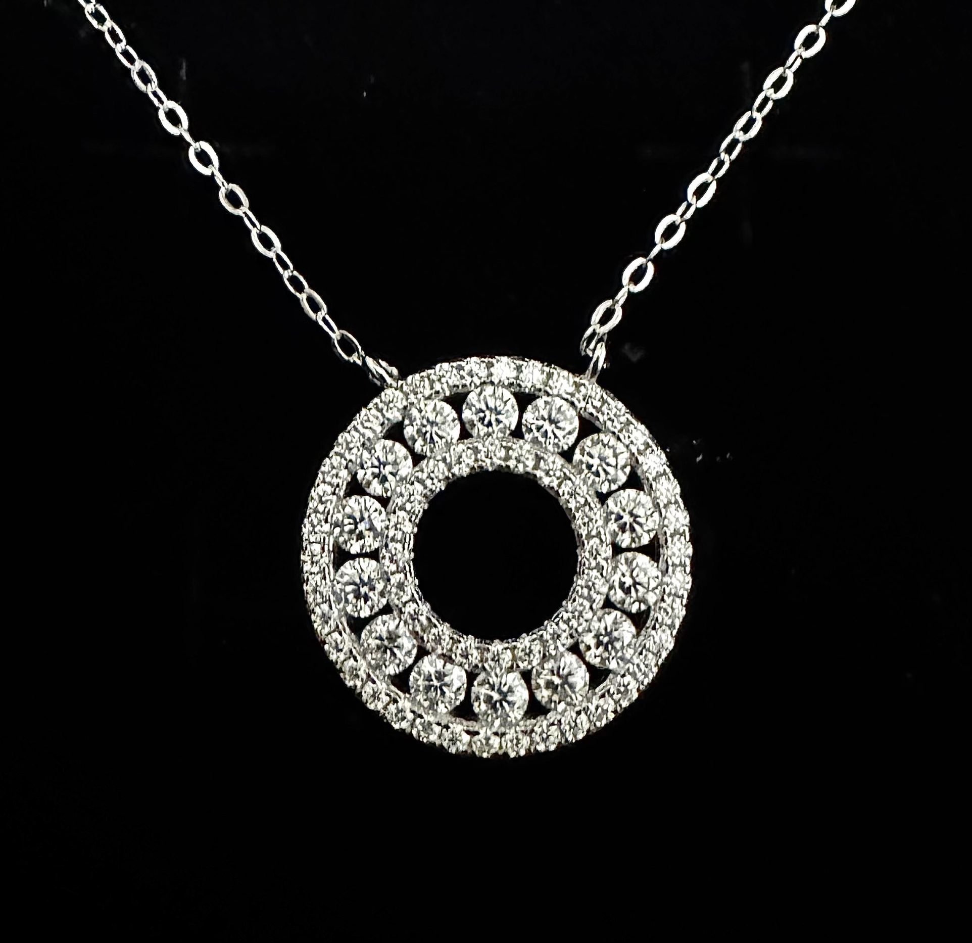 Stunning Moissanite Necklace (New) 