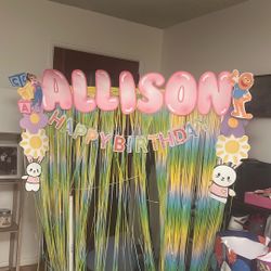 Customized Back Drops 