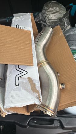 Vrsf down pipe and charge pipe