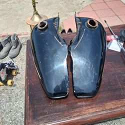 Hardly Davidson Split Gas Tank 