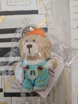 Starbucks Korea 2025 SS Good For You Bearista Keychain