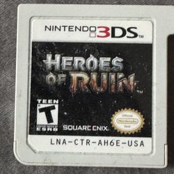 Heroes of Ruin - 3DS