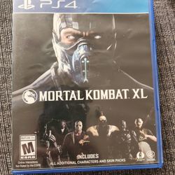 PS4 MORTAL COMBAT XL
