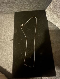 14k white gold chain