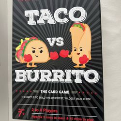 Taco Vs. Burrito Family Board Game 