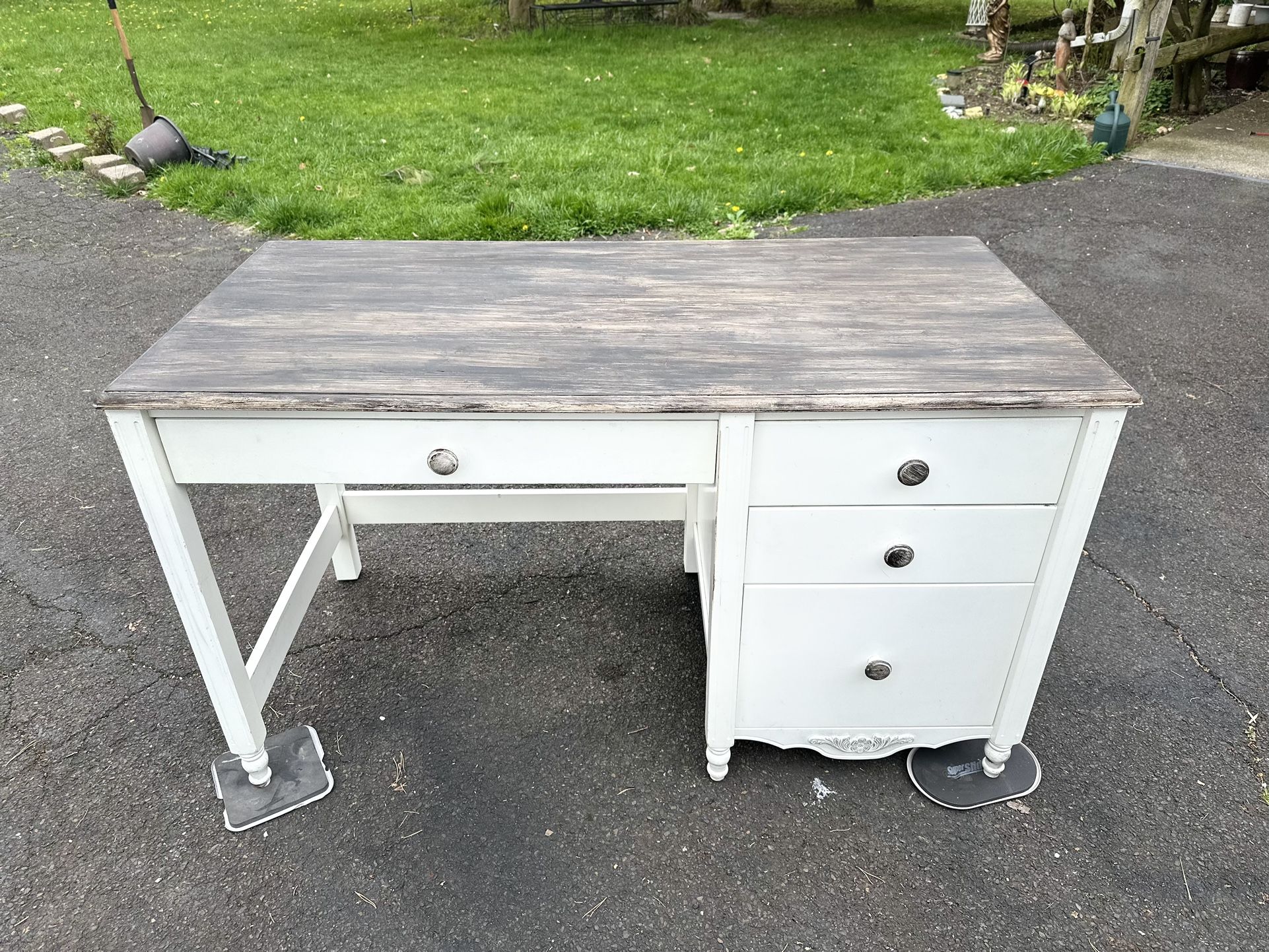 White Pottery Barn Desk