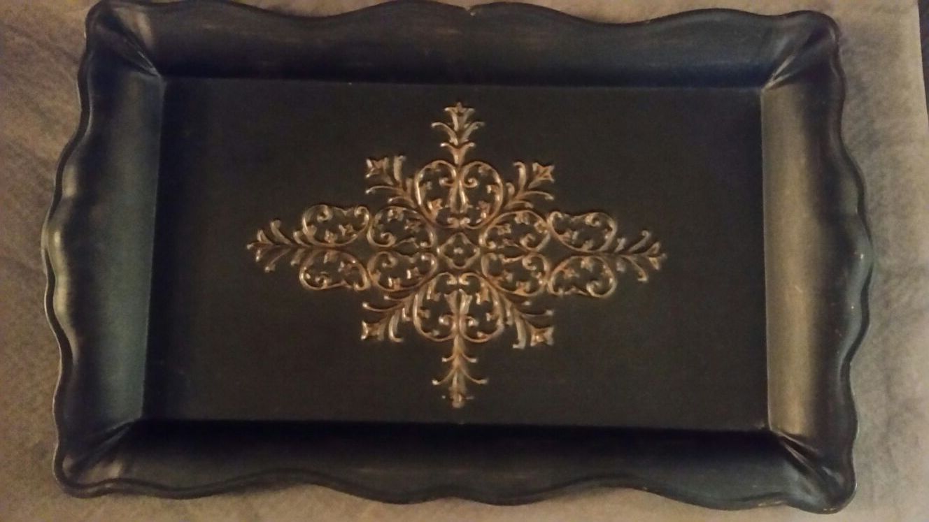 Southern Living Metal Tray