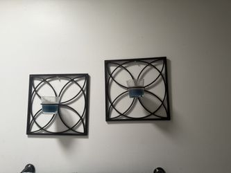  Wall Candle Holder Set