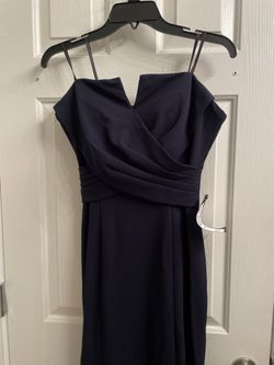 Navy Blue  formal dress 