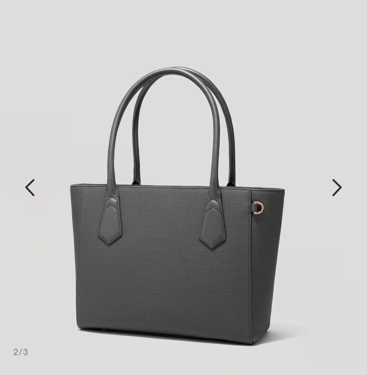 Brand New Dagne dover Grey Work School Tote