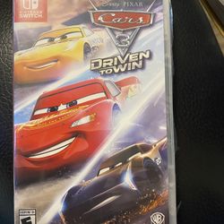 Cars 3 Driven To win Nintendo Switch Factory Sealed 