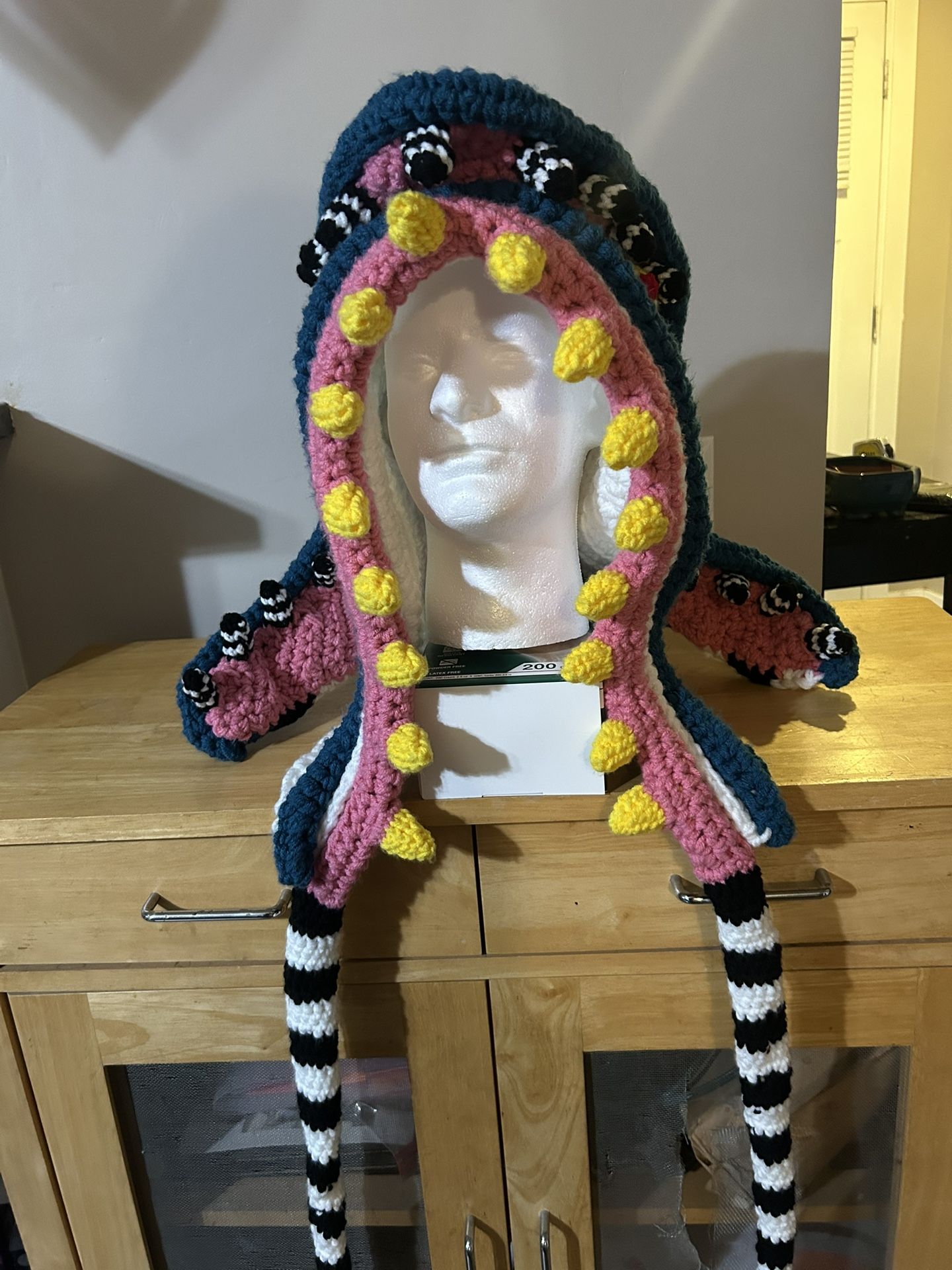 Inspired Beetlejuice Sandworm Hat