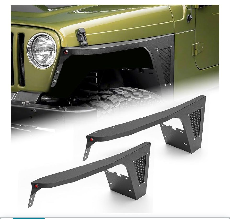 97/06 Jeep Wrangler TJ Front Fender