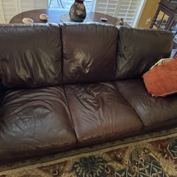 Leather Couch