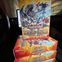 Yugioh Battle of Legends Monster Mayhem Retail Box