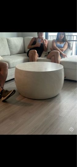 Marble coffee table
