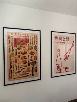Framed Art Pieces - 40" x 27"