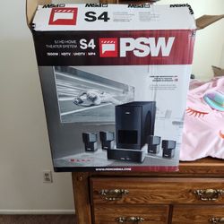 Home Theater Set PSW S4 1500w
