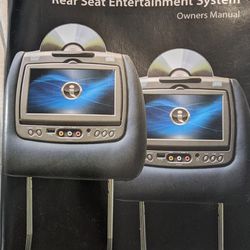 Rear Seat Entertainment System, TV, DVD, Auto System 