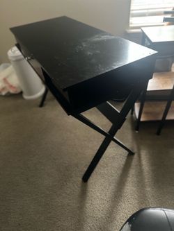 Black Office Desk