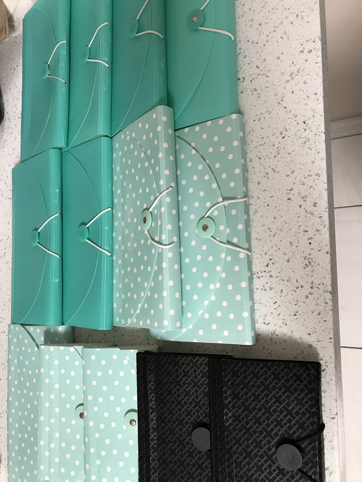 13 Pockets Accordion File Organizers. 9 Files For 13 Pockets And 4 Files For 7 Pockets