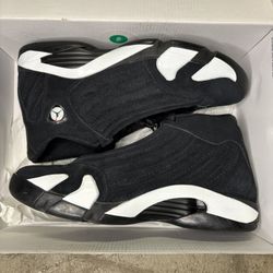 Jordan 14 Retro Black and White Mens Size 11.5