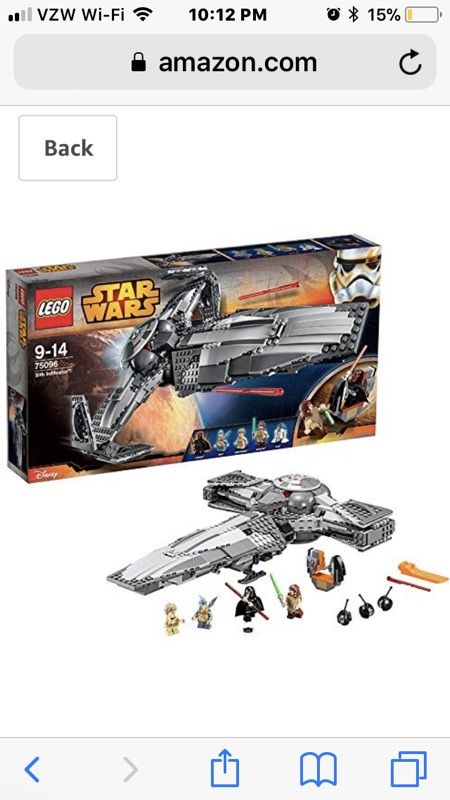 Lego Star Wars Sith Infiltrator