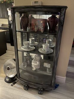 Beautiful Glass Armoire 