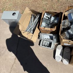 Lot Of Electrical Material. Most New Parts