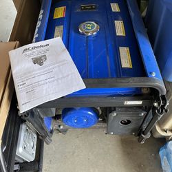 Generator , Didn’t Use Last And Have Another One. 