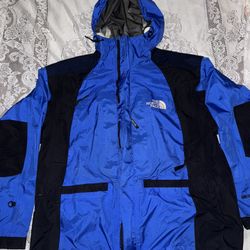 The North Face Blue And Black Winter Jacket XL