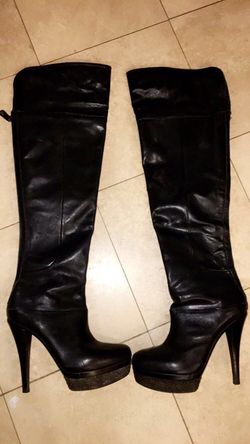 BCBG Leather Boots