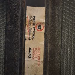 Wright Tool 1/2 In. Drive Ratchet Head 50-250 Ft./Lbs Torque Wrench