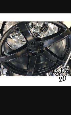 20" Wheels | Bolt Pattern: 5x115 ​Give your sedan or coupe an instant upgrade! Clean 20-inch wheels with the popular 5x115 bolt pattern. Ideal fitment