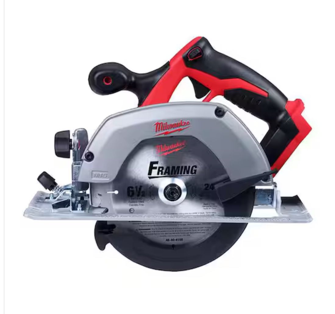 Milwaukee 6 1/2 Circular Saw 18 V (Tool-Only)