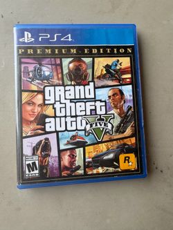 Grand Theft Auto V Premium Online Edition PS4 used